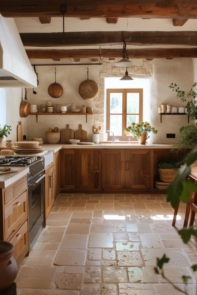 Earthy Boho Kitchen Elements