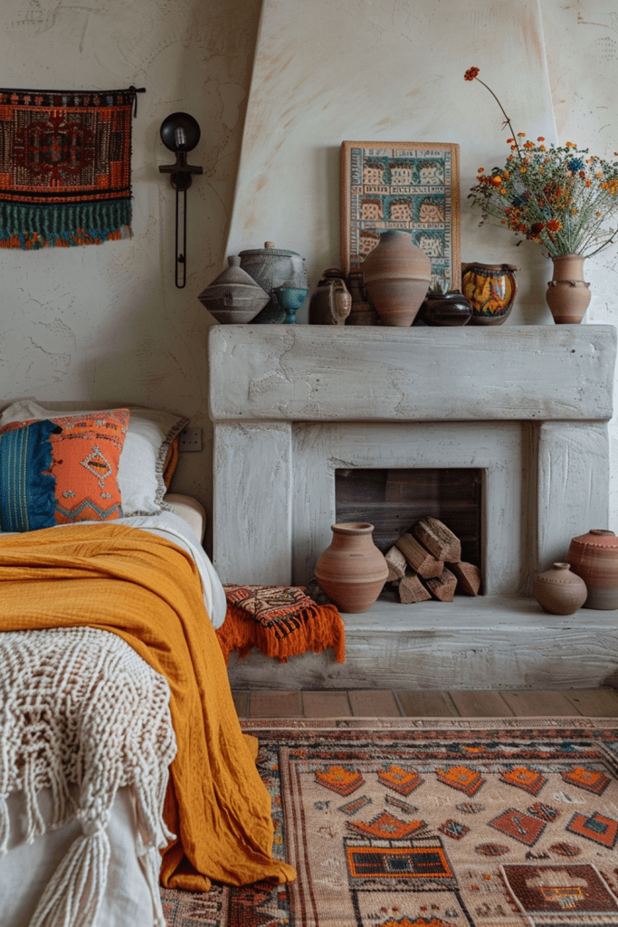 Eclectic Embers: Boho by the Fire