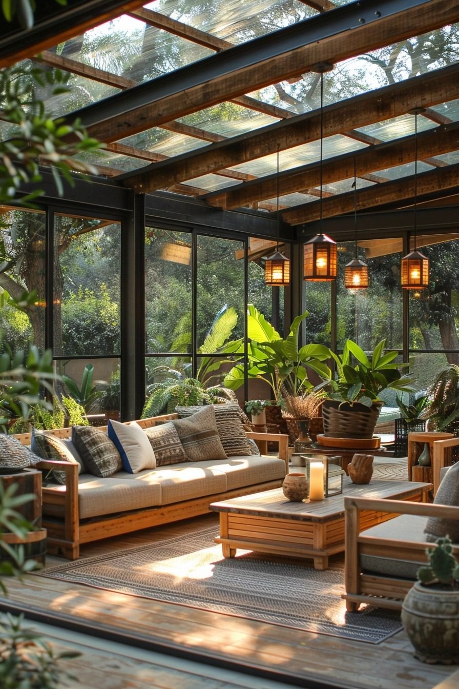 Picture of 29 Outdoor Living Room Ideas To Elevate Your Backyard Retreat ...