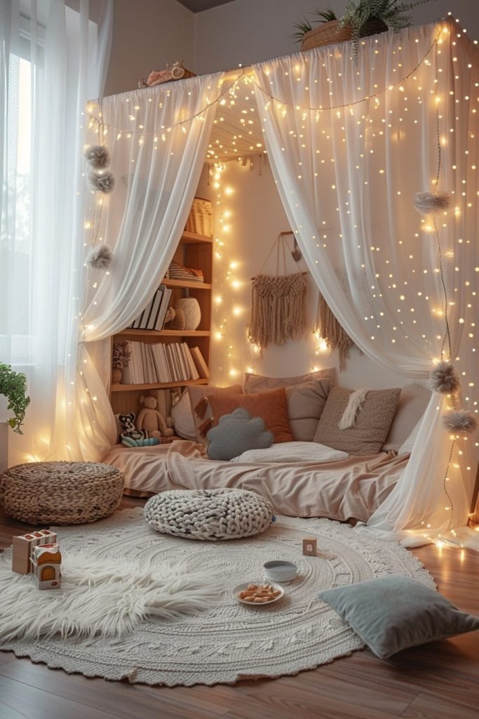 Fairy Lights and Soft Canopies