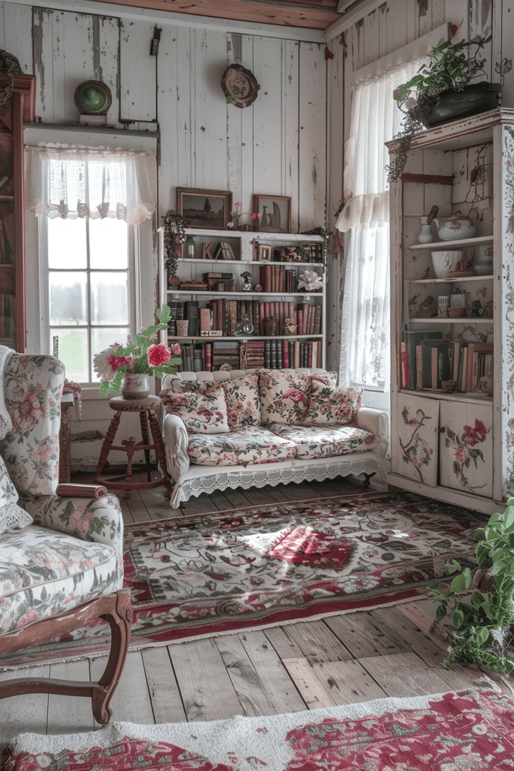 29 Cottagecore Living Room Ideas - Courtneys World
