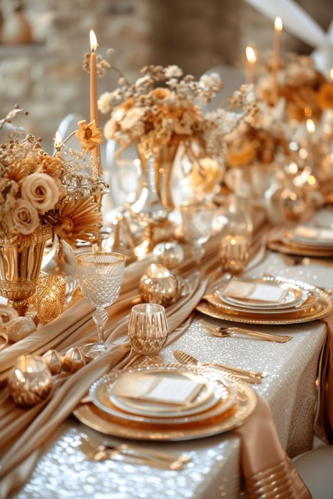 Glimmering Gold