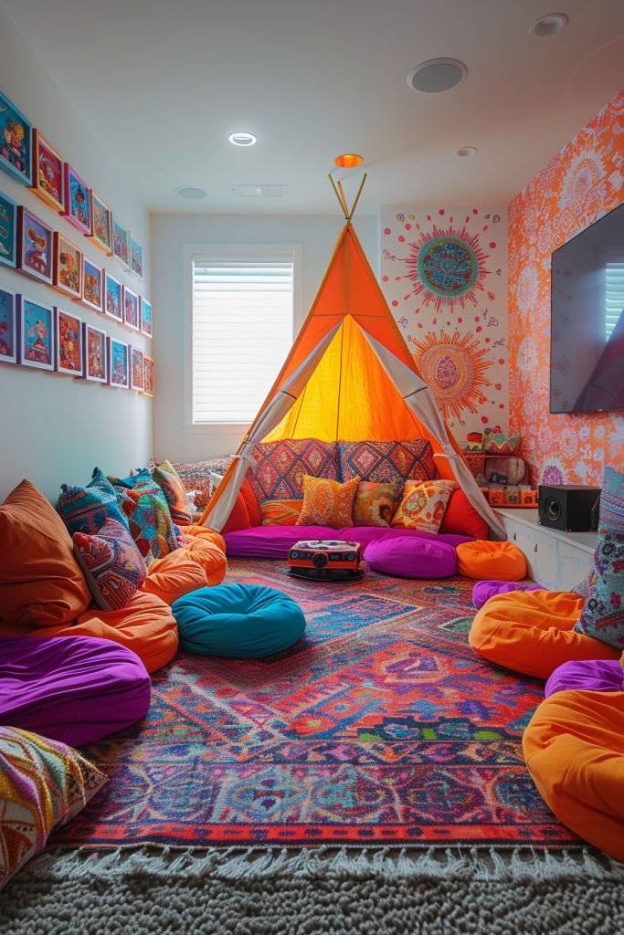 Gypsy-Inspired Gaming Zone