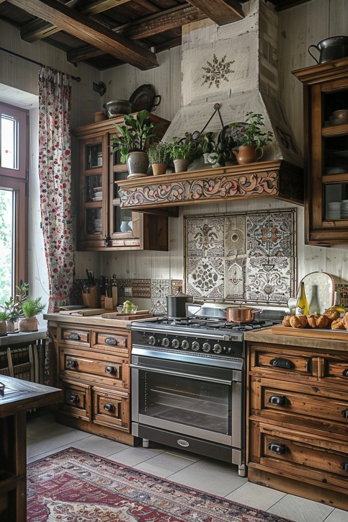 Handcrafted Boho Kitchen Details