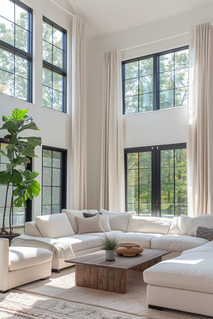 29 Minimalist Home Ideas - Courtneys World - Minimalist Design For Open High Ceiling Spaces