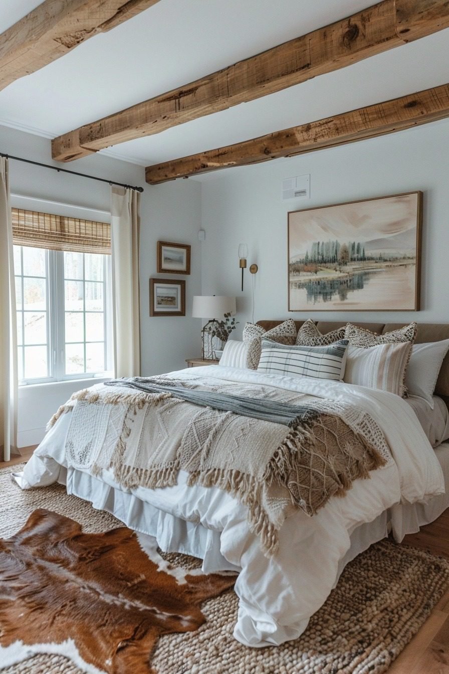 Curated visual reference: Picture Idea: 29 Rustic Boho Style Bedrooms Cozy And Chic Inspirations