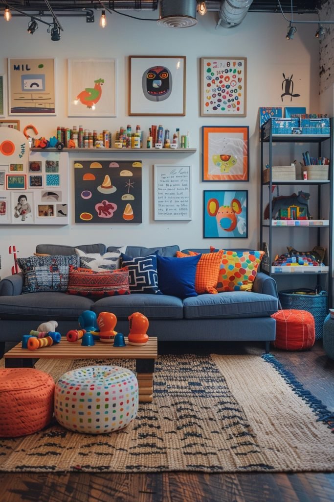 Indie Art Gallery Wall