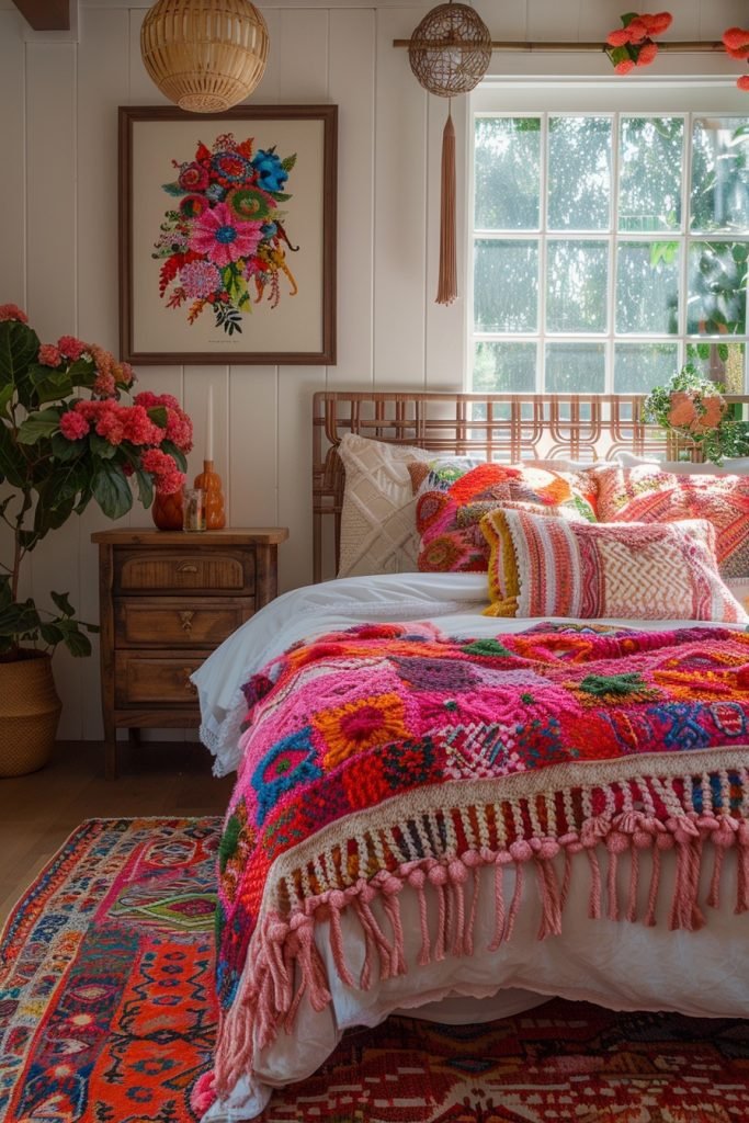 Kaleidoscope Knit Throws