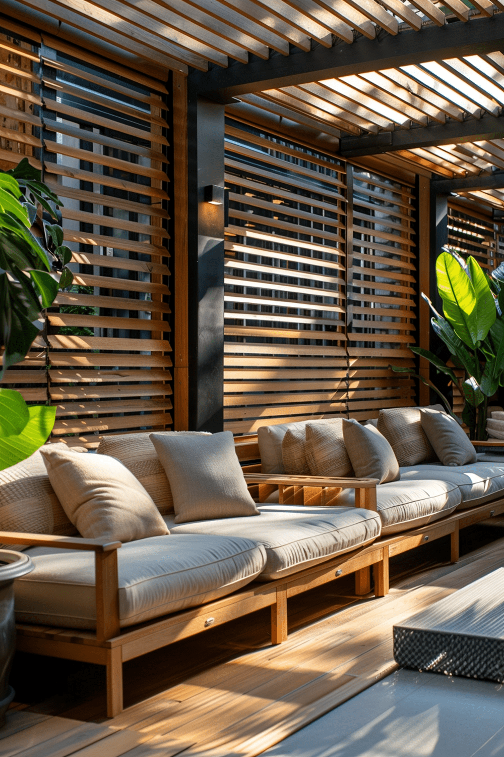 Privacy Structure 29 Privacy Fence Ideas - Courtneys World