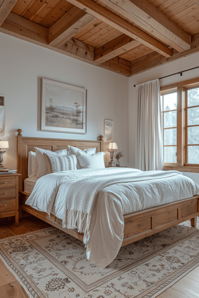 Low-Profile Wooden Furniture