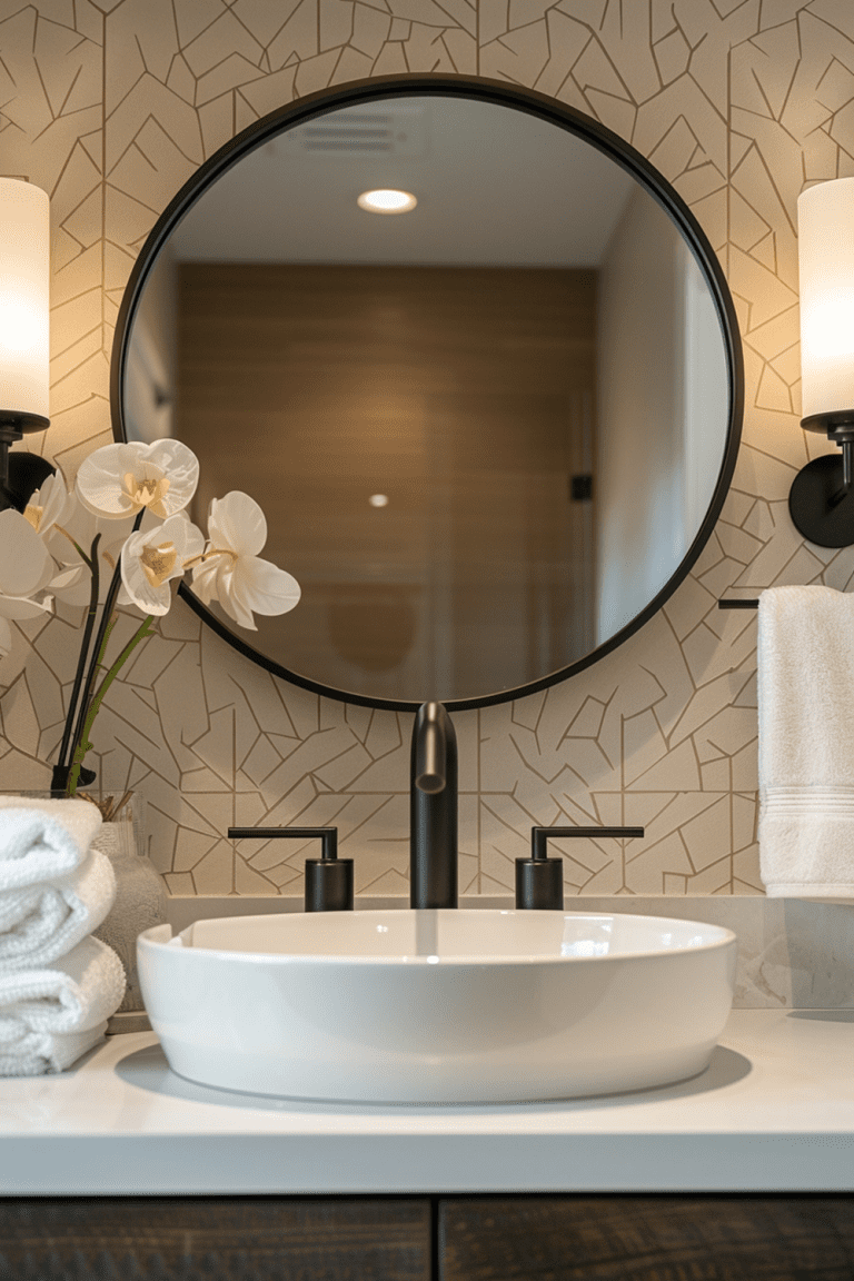 29 Modern Bathroom Mirror Ideas - Courtneys World
