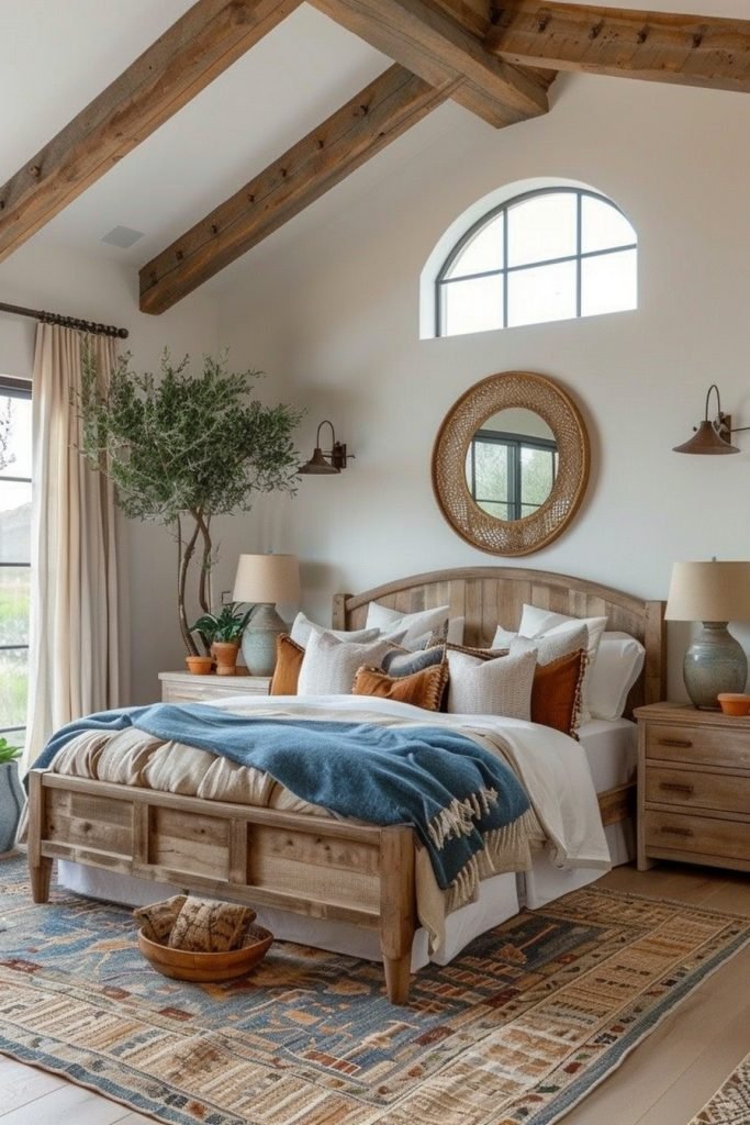 Modern Mediterranean Bedroom