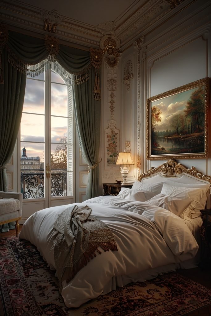 Moonlit Parisian Elegance