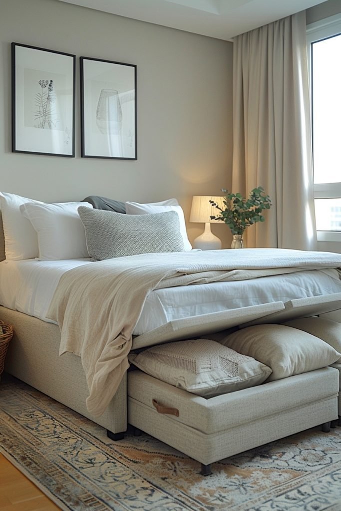 Multifunctional Pieces like Ottoman Beds