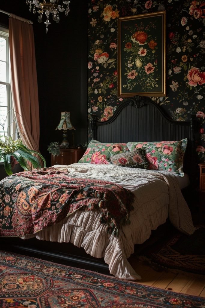 Mysterious Dark Florals