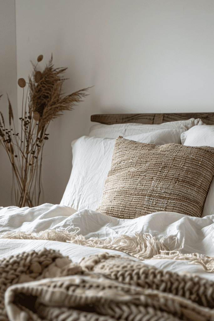 Natural Fiber Throw Pillows