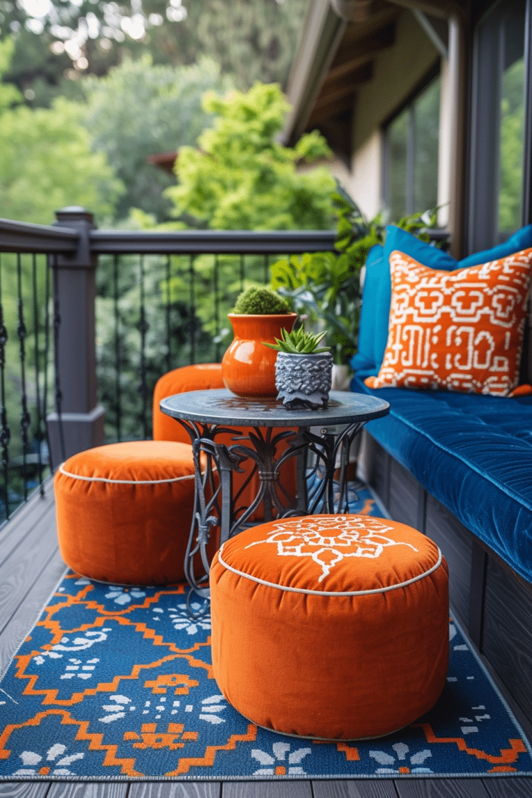 29 Small Deck Furniture Ideas - Courtneys World