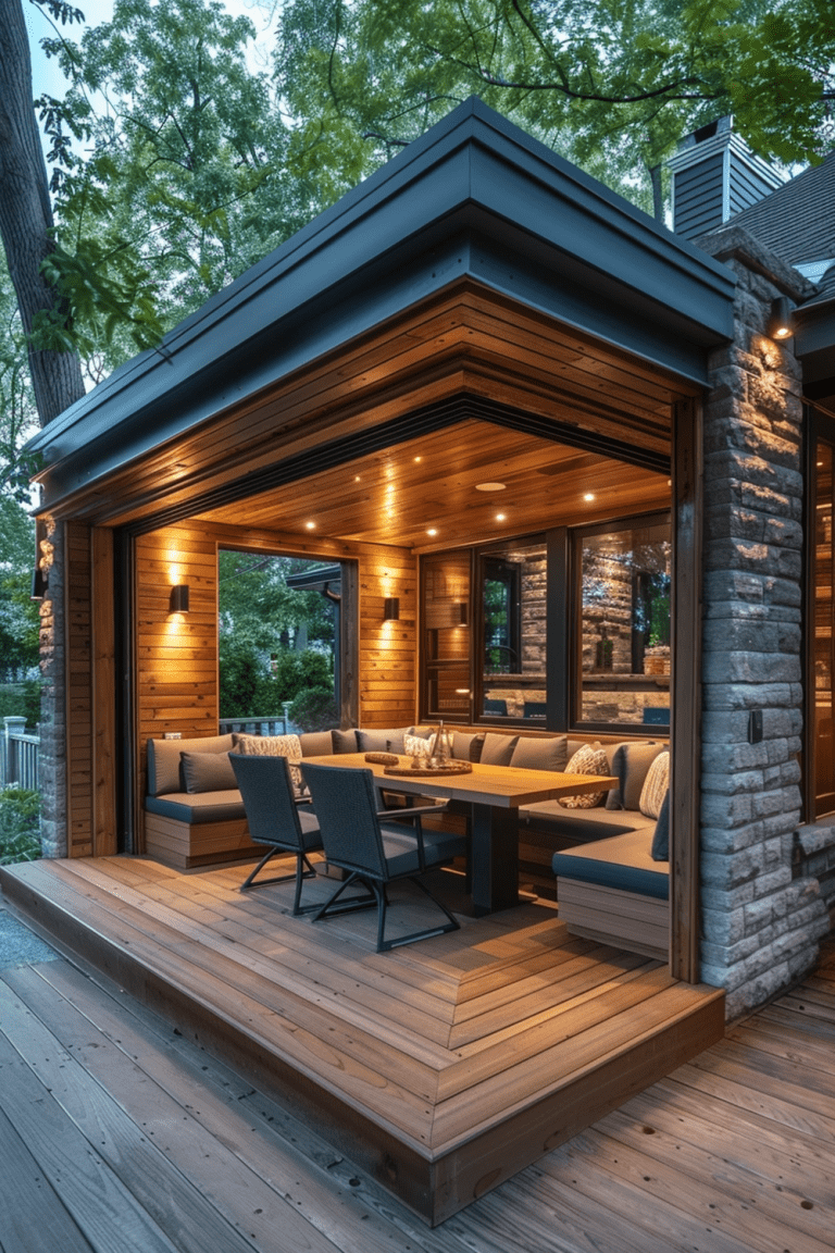 29 Small Deck Furniture Ideas - Courtneys World