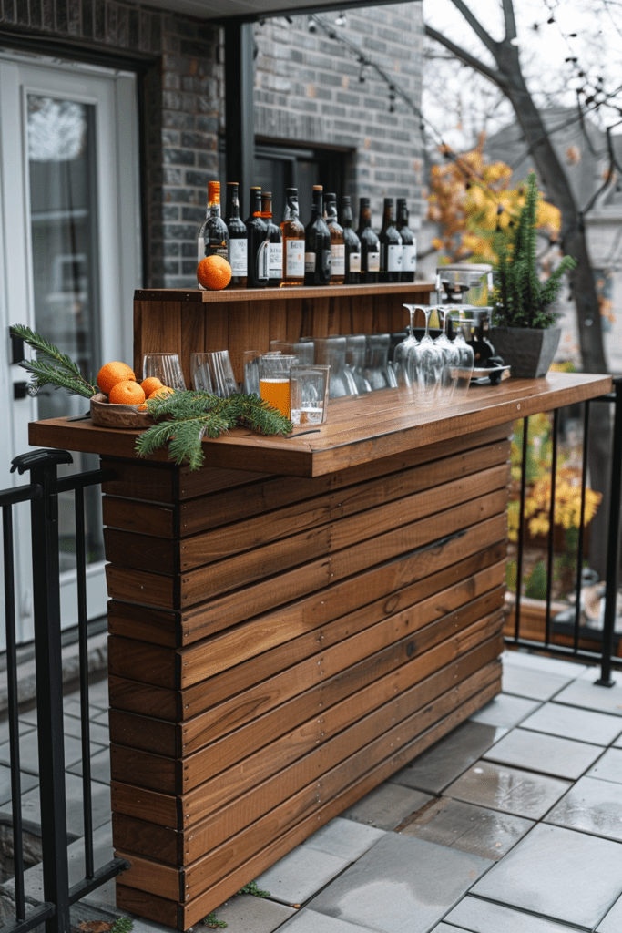 Rail-Mounted Bar Counters