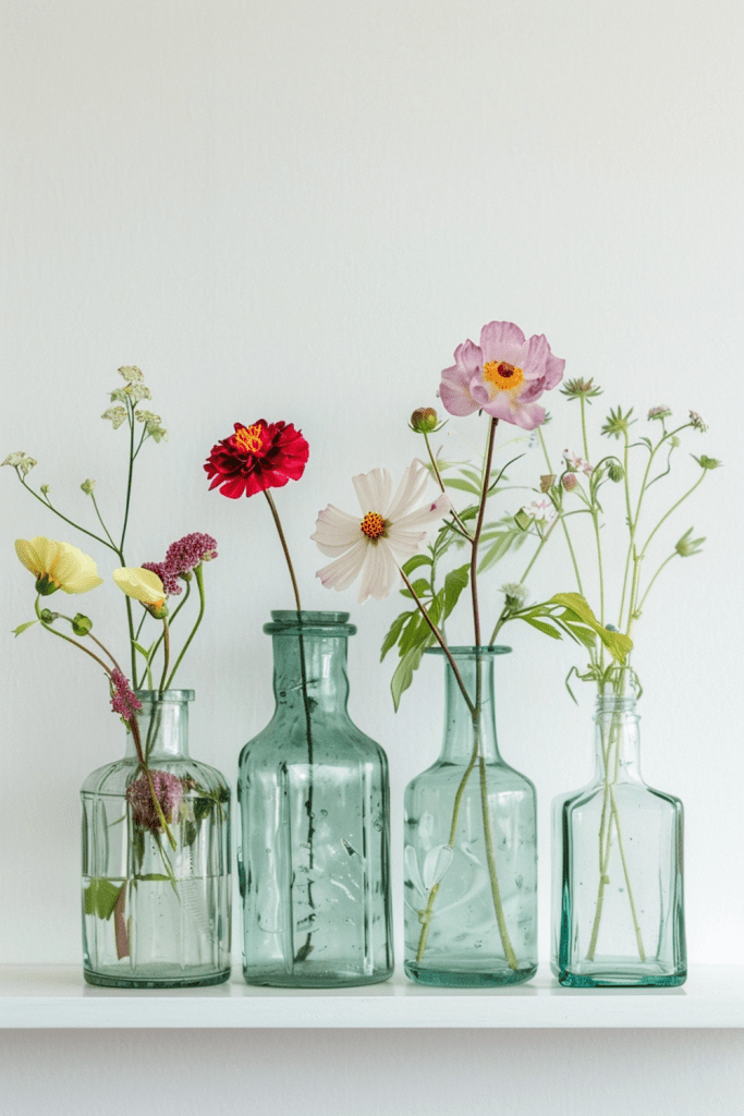 Recycled Glass Vases