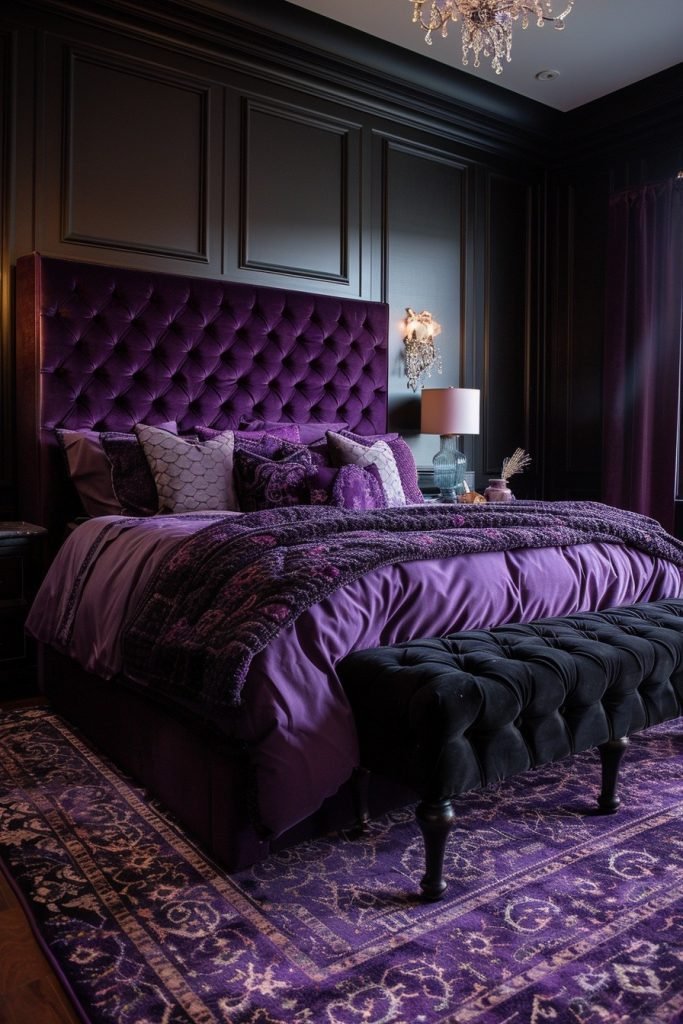 Regal Black with Royal Purple