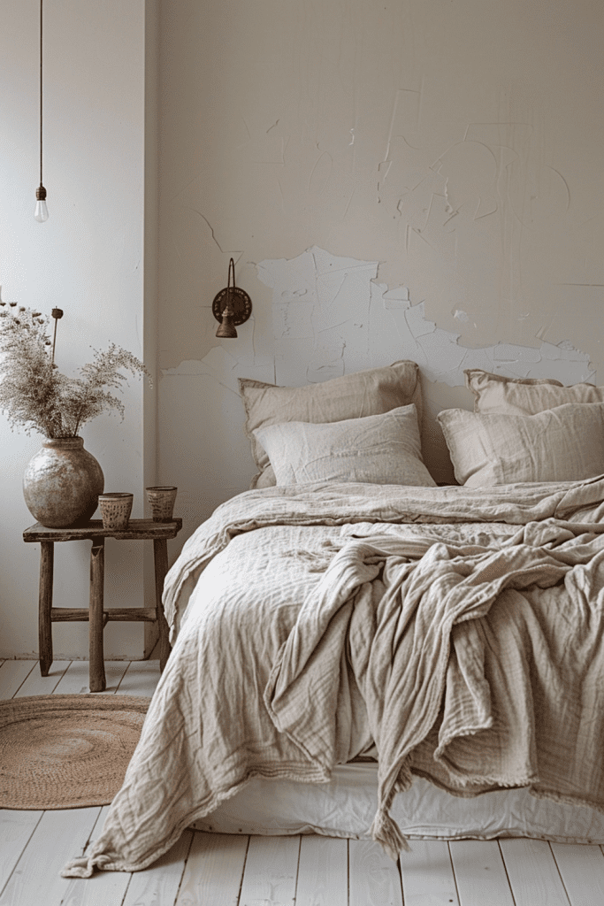 Rough Linen Bedding