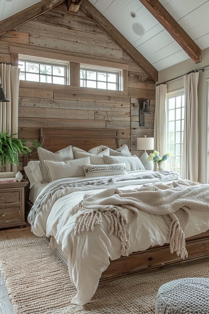 Rustic Refined Bedroom