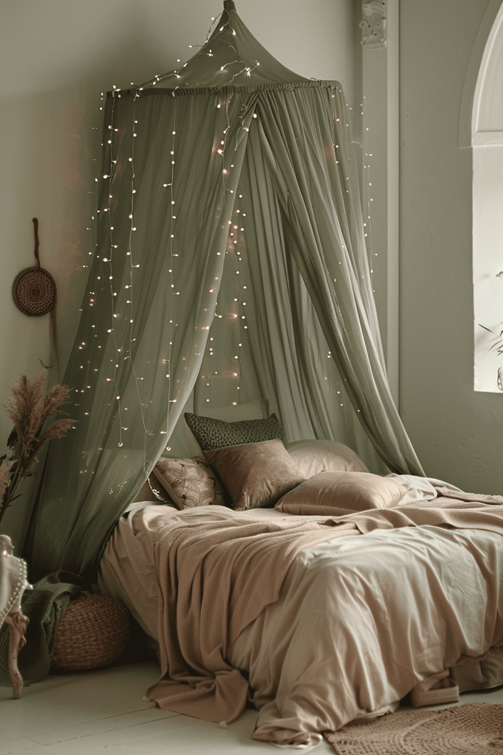29 Sage Green Boho Bedroom Ideas - Courtneys World