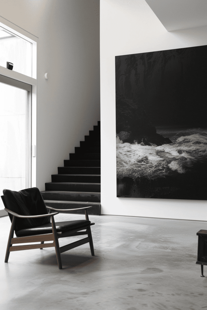 Single Large Canvas Focus
