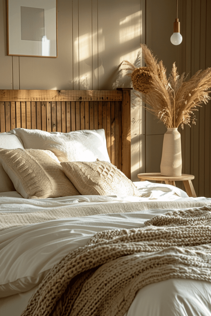 Slat Wood Headboards
