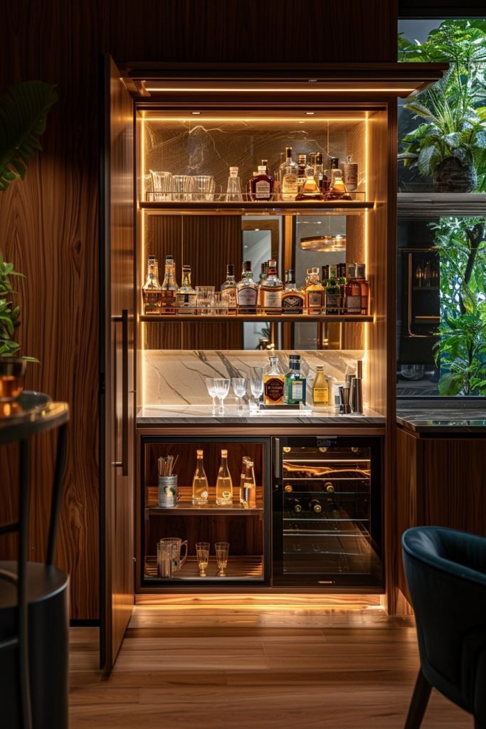Sleek and Stylish Bar Units