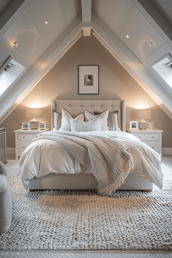 Smart Home Attic Bedroom