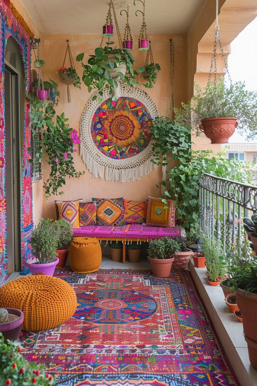 29 Boho Balcony Vibes - Courtneys World