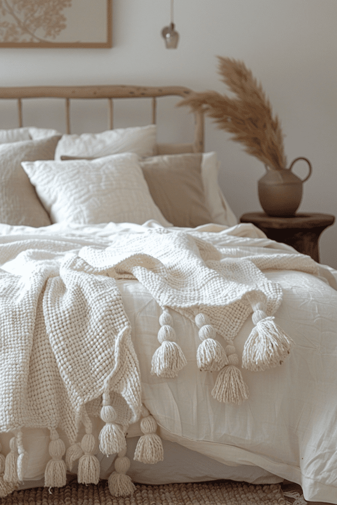Tasseled Cotton Blankets