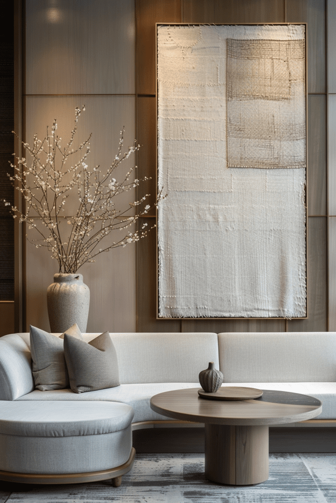 Textural Contrast with Fabrics