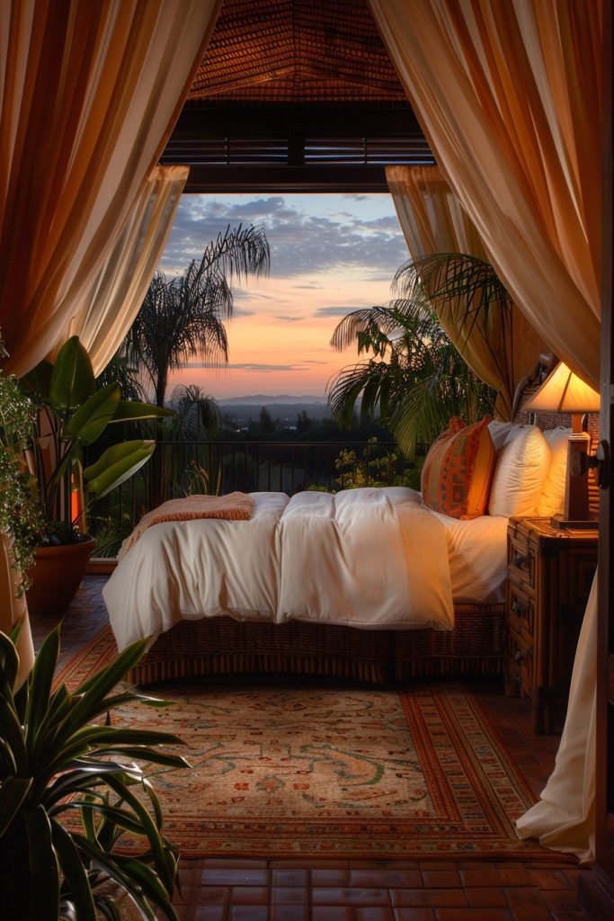 Tropical Sunset Sanctuary