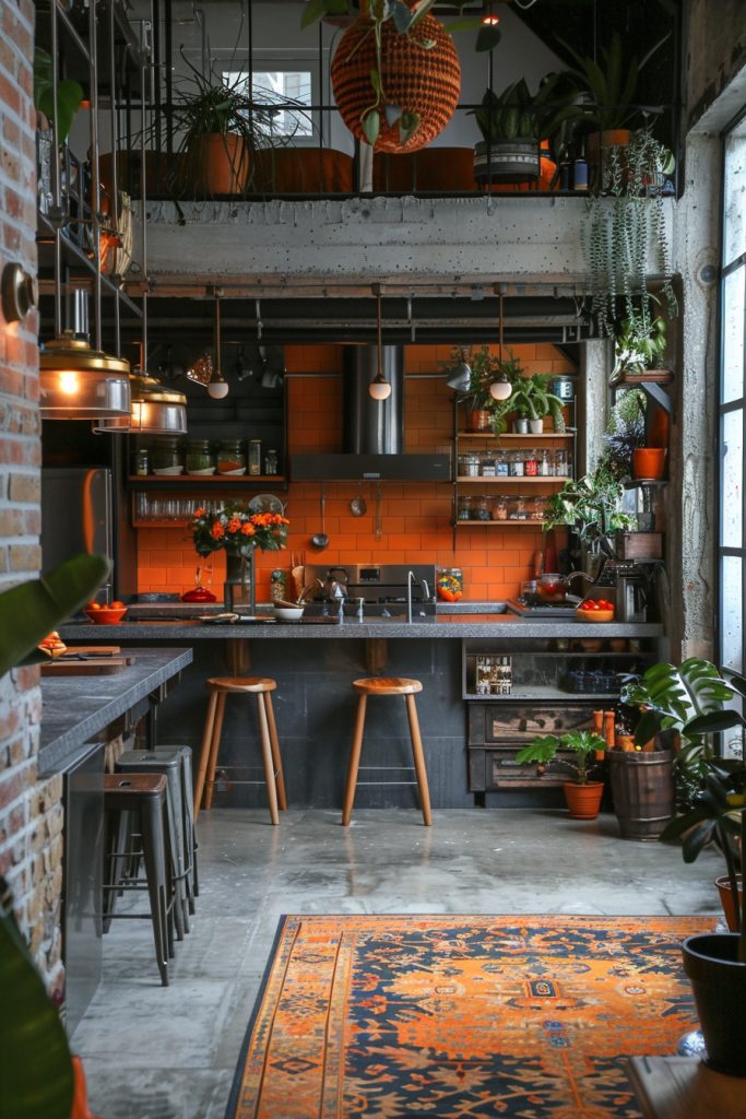 Urban Boho Kitchen Makeovers