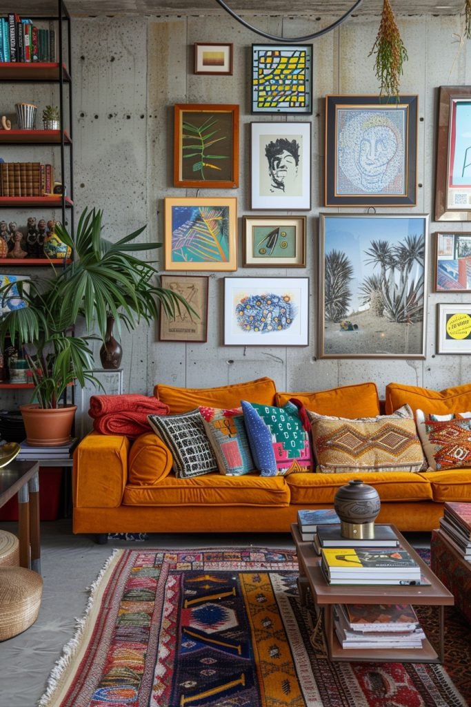 Utilizing Wall Space for Art or Accessories