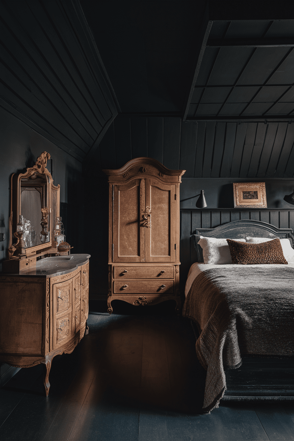 29 Moody Bedroom Ideas - Courtneys World