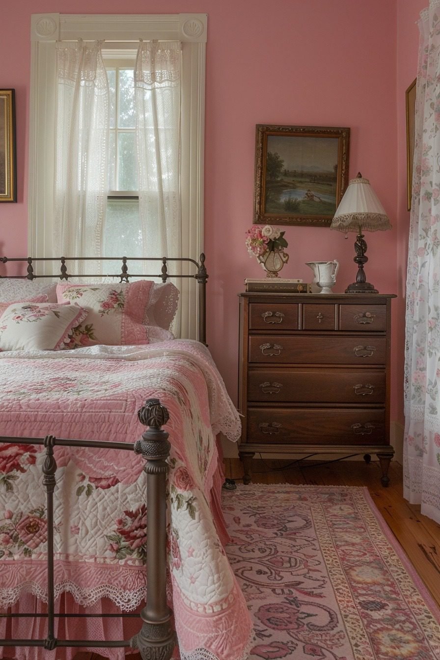 29 Dreamy Pink Bedroom Ideas For A Chic And Cozy Space - Courtneys World