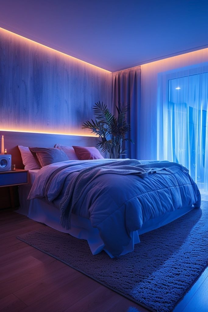 Adjustable LED Lighting for Optimal Sleep