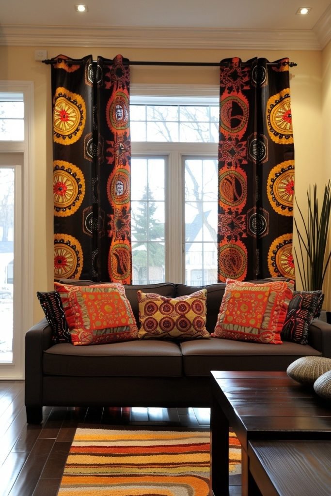 Afrohemian Window Treatment Styles
