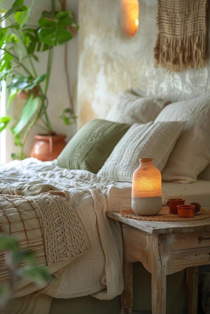 Artisanal Clay Pot Lamp