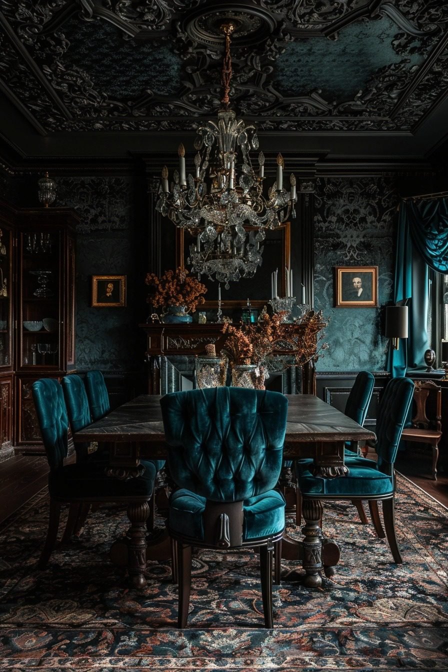 29 Dark Maximalism Ideas To Elevate Your Space With Bold Drama ...