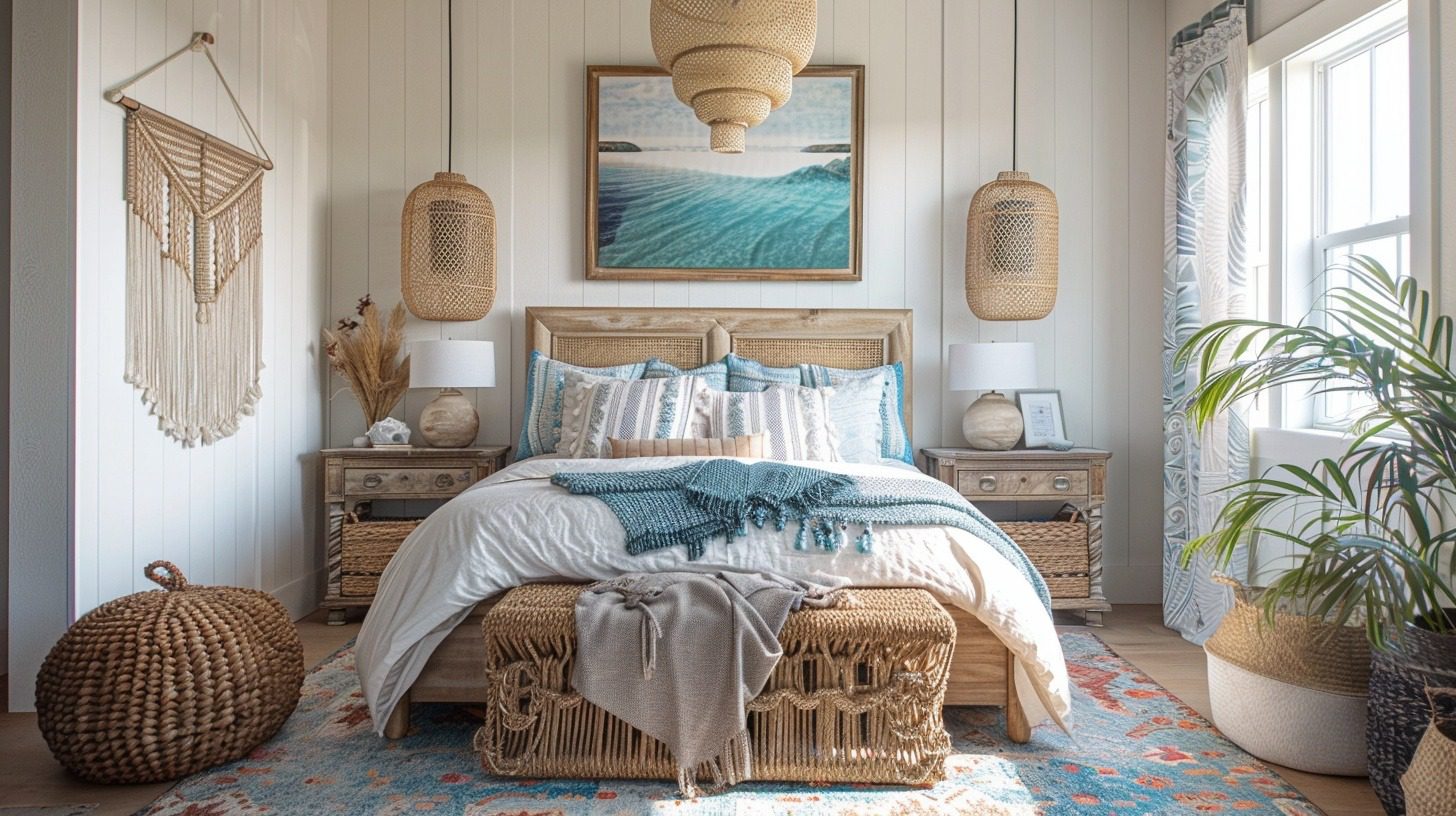 Beachy boho bedroom discount