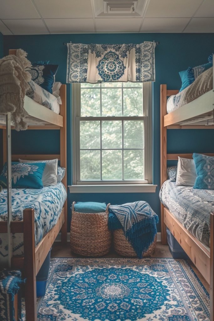 Blue Horizon Dorm Decor