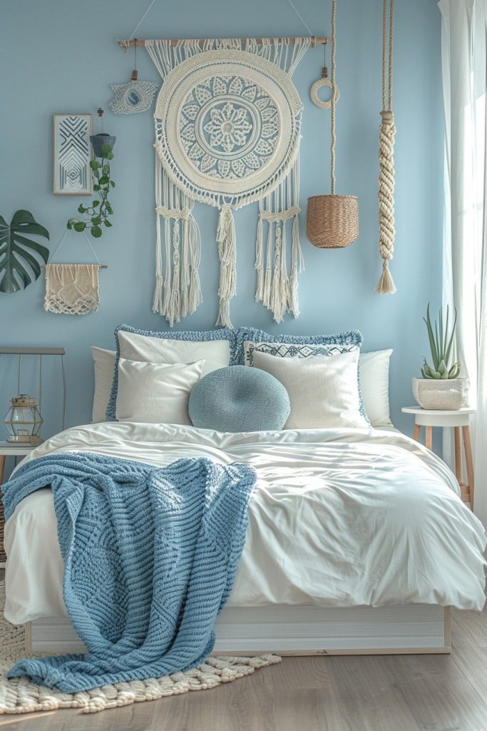 Blue Zen Dorm Room