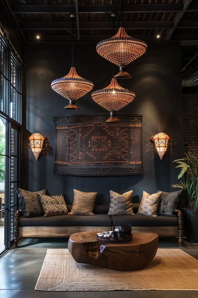 Bold Afrohemian Lighting Fixtures