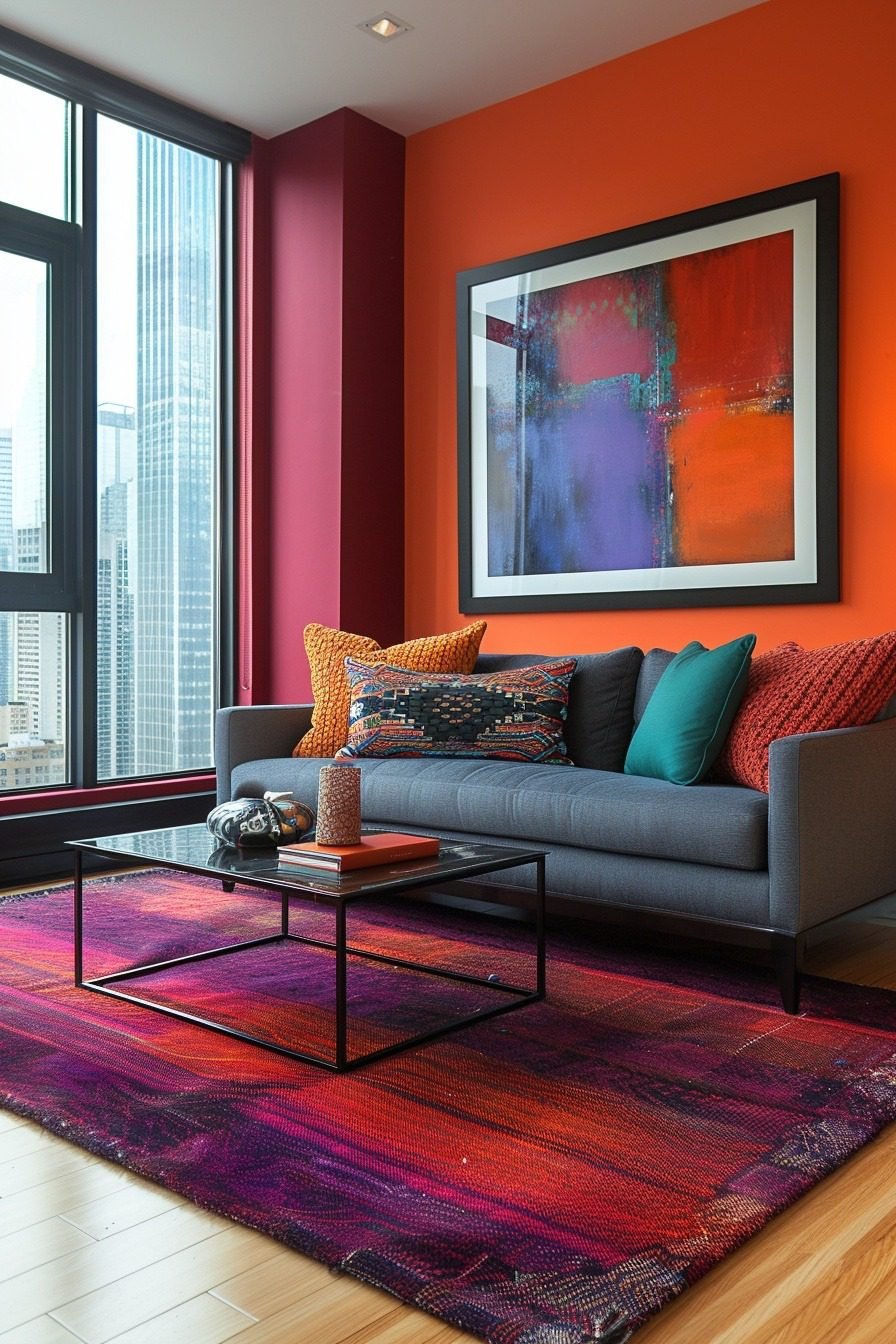 Thumbnail for How To Create Minimalist Living Room With Bold Colors