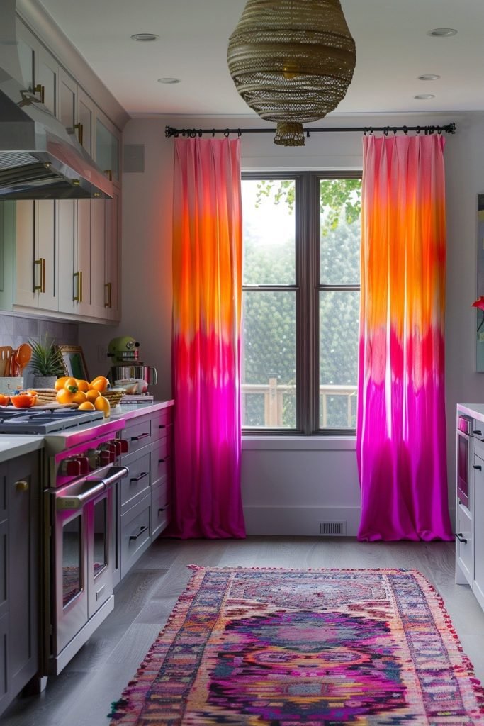 Bright Ombre Curtains